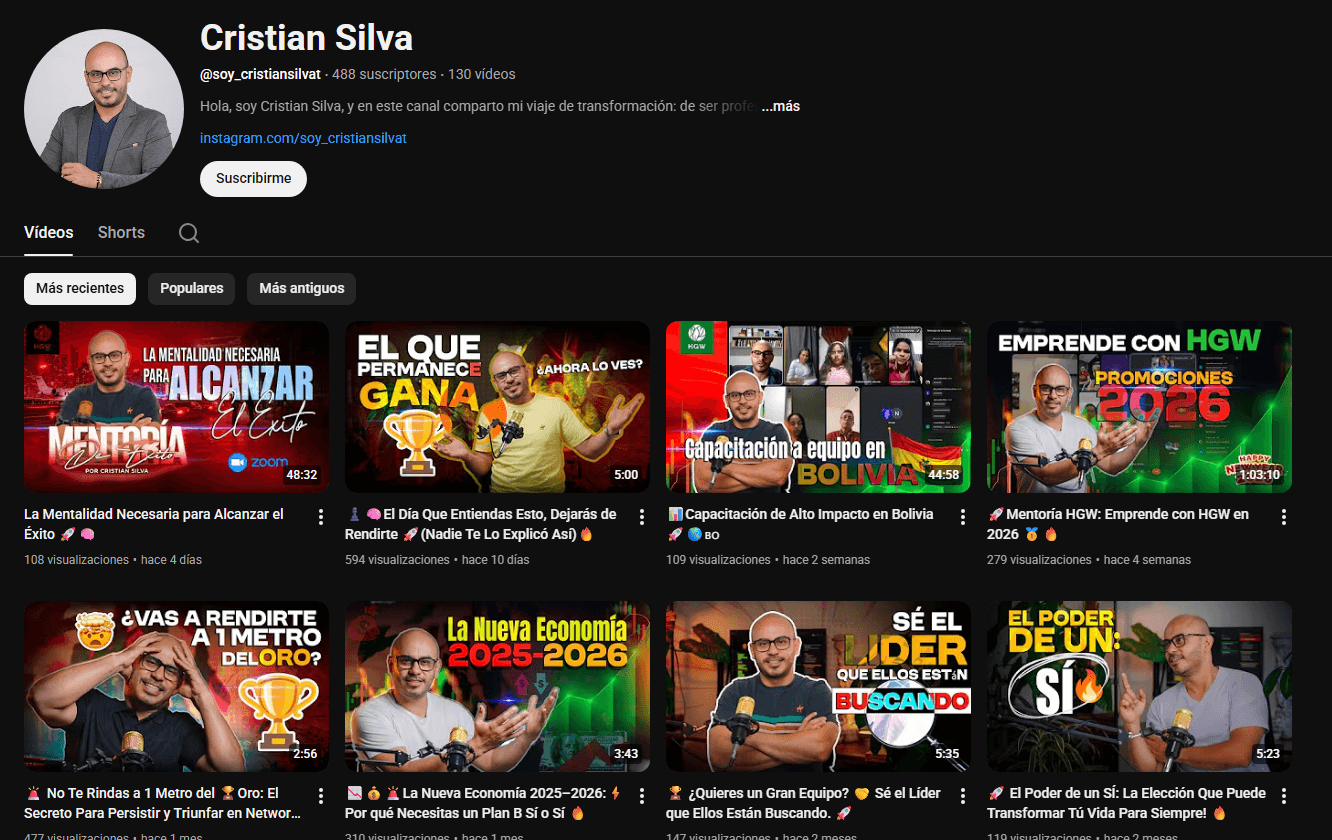 soy_cristiansilvat Capacitaciones Recomendadas 3